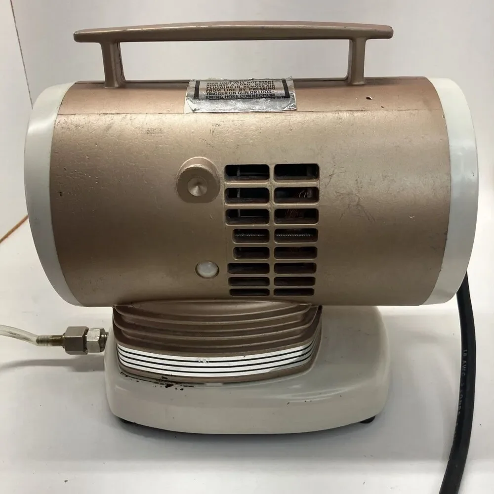 Binks Diaphragm Compressor Model 34-2025  Works well.  110 VAC.  Hose included